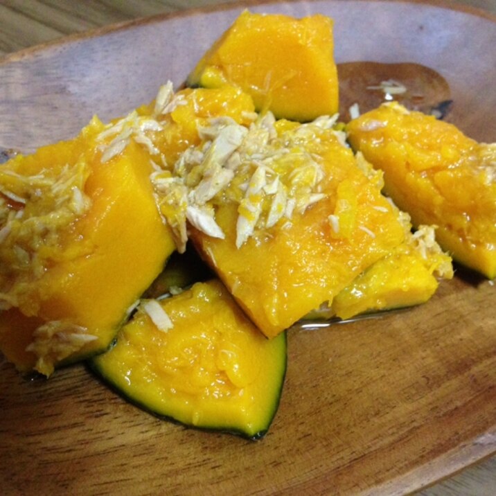 ツナかぼちゃ煮**